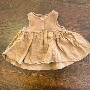 Baby girl linen Zara tank top